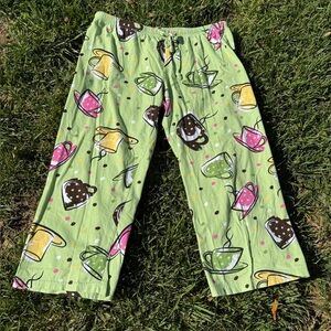 Pajamagram "I need coffee" pajama pants - size L